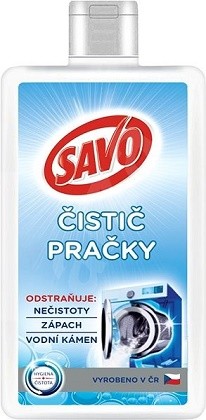 Savo čistič pračky 250ml Savo čistič pračky 250ml - Drogerie Prací prostředky Záclony, údržba pračky, změkčovače
